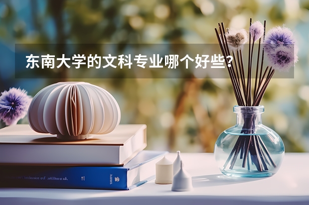 东南大学的文科专业哪个好些？